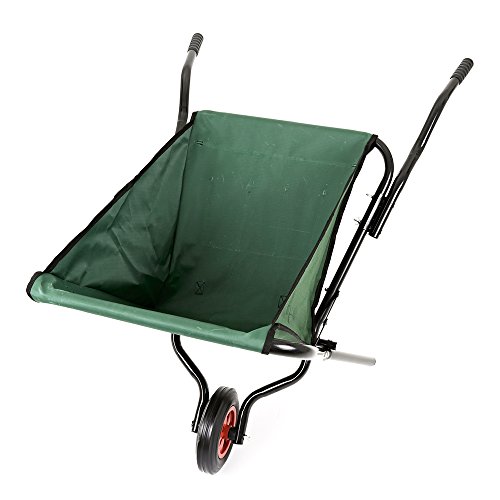 Garden Folding Wheel Barrow Lightweight Trolley Wheelbarrow Max Load 50kg - 3