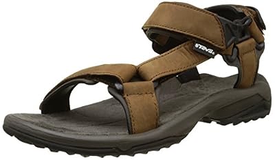 Teva Terra Fi Lite Leather M's, Sandales de Randonnée Homme, Marron (Brn), 47 EU (12 UK)