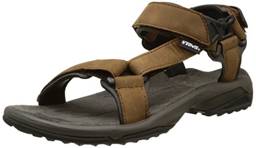 Teva Terra Fi Lite Leather M's, Sandalias de Senderismo para Hombre, Marrón (Brown), 39.5