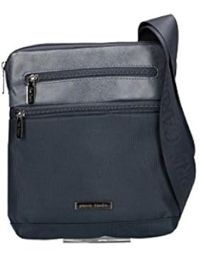 Umgehängt Mann Pierre Cardin Tasche Platt Bandelier blau