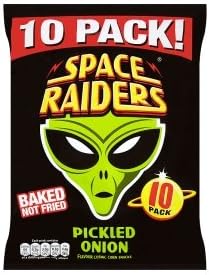 Space Raiders Pickled Onion 10 Pack 156g