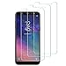 Produktbild LONGYY [3 Stück] Panzerglas für Samsung Galaxy A6 Plus 2018 / A6+ 2018 Displayschutzfolie, Schutzfolie für Samsung A6 Plus 2018, 9H Härtegrad, 99% Transparenz, Anti-Kratzen, Einfaches Anbringen