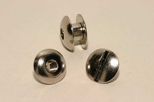 20 Binding Screws 2mm Nickel Plated by GGM