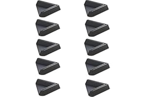 cyclingcolors 10x Protector Perfil Angular 90° Plástico pies Estante capuchón Tapones Tapón Muebles (A = 36mm)