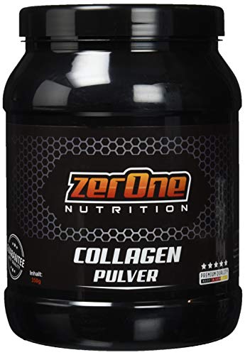 ZerOne Collagen Pulver | Made in Germany | Geschmacksneutral Hoher Eiweißanteil Hoher Energiegewinn | Aminosäure Regeneration Gelenkfestigung Hauterneuerung (350g)