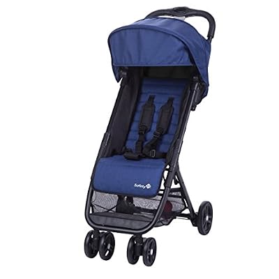 Safety 1st Poussette Canne Ultra Compacte Teeny - De la naissance à 3 ans- Baleine Blue Chic