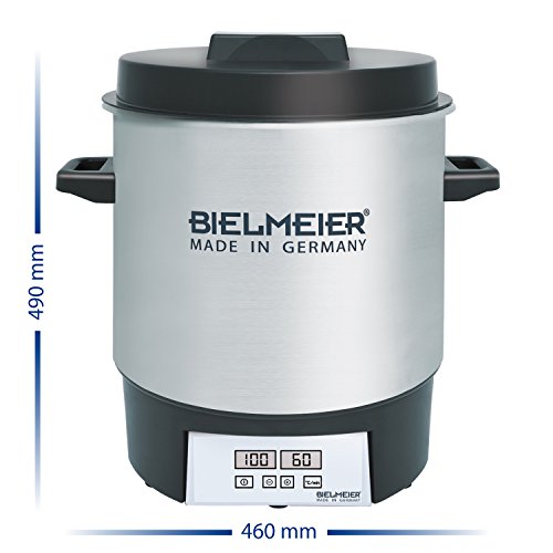 Bielmeier 411000 Einkochautomat Digital aus Edelstahl BHG 411.0 - 6