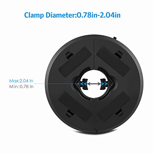 Amir LED-Schirmleuchte, Cordless 28 LED Patio Umbrella Light, 3 Modi Sonnenschirm beleuchtung, Batteriebetriebene Regenschirm Pole Light Zelt Licht für Regenschirme, Camping Zelte oder Outdoor Use - 6