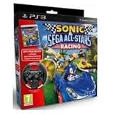  Sonic Sega All-Stars Racing Bundle (Spiel mit Lenkrad) (PEGI)