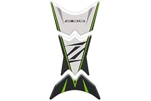 GREATEST SELLER Protège-réservoir adhésif résine effet 3D compatible avec Kawa.saki Z800 v4
