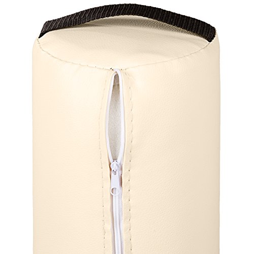 TecTake Vollrolle Lagerungsrolle 64 x 15cm – in 3 verschiedenen Farben (Beige) - 3
