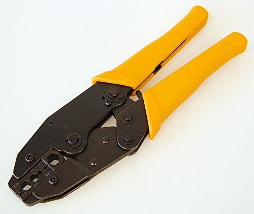 Preisvergleich Produktbild Crimpzange mit einstellbarem Anpressdruck für F-Stecker, BNC, Handzange