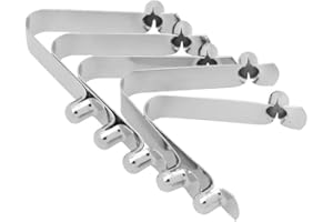 T TOOYFUL Lot 5pcs Tente Pôle Kayak Pagaie Bouton-Poussoir Ressort Clipsables Clips Tube de Verrouillage