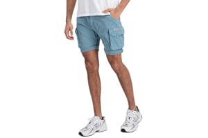 Alpha Industries Pantalones Cortos Crew para Hombre - Pantalones Cortos Hombre
