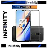 SuperdealsForTheinfinity Full Glue Edge-Edge 6D Tempered Glass Screen Protector for One Plus 6T 2018 (Black)