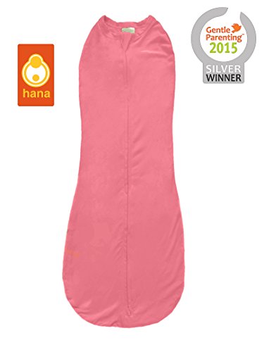 Swaddle Pod Hana BAMBOO 3-6 months / 14-19 lbs / 6.5-9 kgs (3-6, pink)