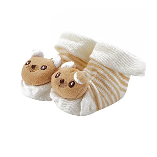 Etosell Kids Baby Unisex Newborn Animal Cartoon Socks Cotton Shoes Boots K