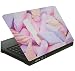 Produktbild Laptop Aufkleber - 27,5 cm * 36,5 cm - auch kürzbar - " Marshmallow - Süßigkeit " - Süß / PC Sticker - universal Größe - passend - Notebook / Notebooksticker - uni - für Kinder & Erwachsene