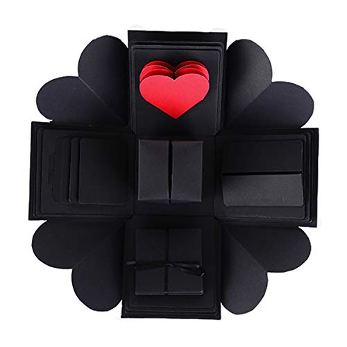 OYY, scatola DIY, album ripiegato, album foto fai da te, scatola regalo, per San Valentino, proposta di matrimonio, Natale, compleanno, anniversario, nozze, festa della mamma