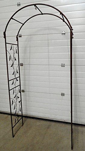 Rosenbogen Rankbogen Rundbogen Rankhilfe Torbogen Spalier Metall H 210 cm 130288 - 3