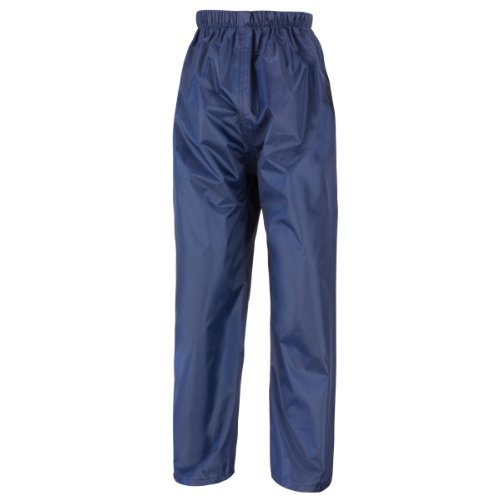 Result Core - Pantalones impermeable Modelo Stormdri Unisex niños niñas (3-4 Años/Azul real)