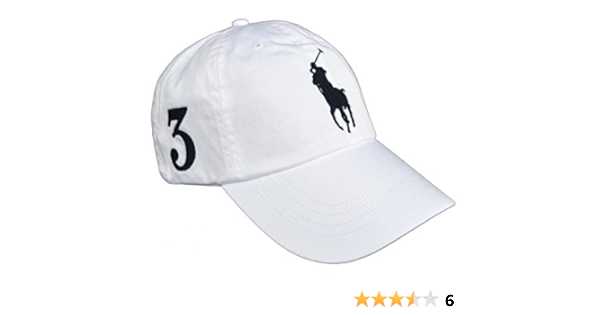 white polo baseball cap