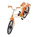 Produktbild Sourcingmap® Aluminium Legierung Vintage Stil Tisch Spielzeug Geschenk Fahrrad Modell Orange DE