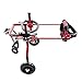 Produktbild MOIMK Haustier-Rollstühle, Hunderoller, Aluminiumlegierung Ultraleichte Behinderte Und Gelähmte Hund Katze Hilfsdind Beine, Beinübungen,Red,S
