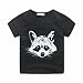 Internet Newborn Kids Baby Boys Outfits T-shirt Tops+Pants Clothes Set (90(12-18Month), Black)
