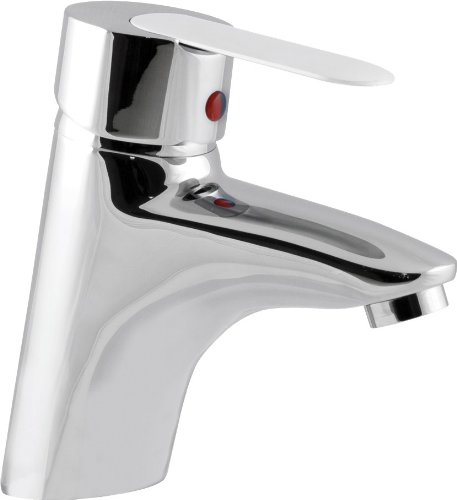 Preisvergleich Produktbild Eyckhaus Waschtischarmatur Nizza, chrom / weiß, 54018