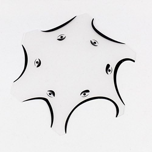 PURCIEL Eyeshadow Stencil Card Eyeliner Eyes Eyebrows Card Makeup Beauty Stencils Tool