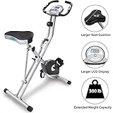 Verstellbarer Widerstand: Ein Magnetbremssystem mit 8-Stufen Widerstandseinstellung ermöglicht es, das Niveau für ein einfaches oder anspruchvolles Training einzustellen