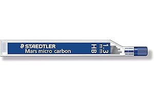 STAEDTLER Mars micro carbon - Estuche de 6 minas 1.3 mm HB