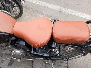 Sahara Seat Cover for Royal Enfield Classic 350/500 (Tan)