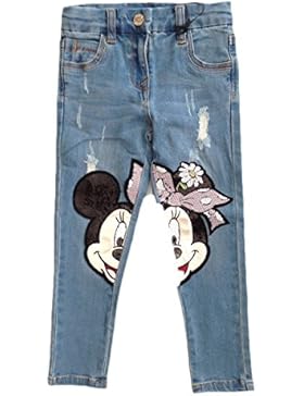 Monnalisa Bambina 199407RA Denim Pantalone Primavera/Estate