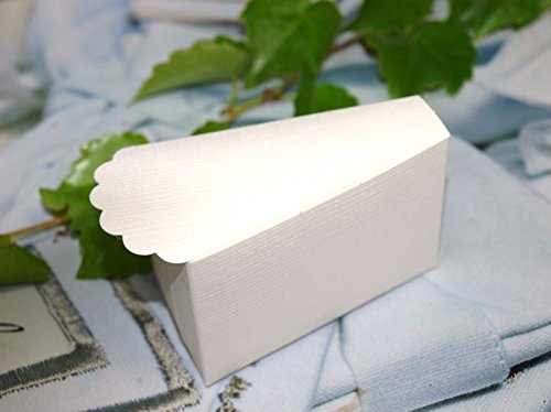 17 Tortenstücke Torte Kartonage Basteln Gastgeschenke Kommunion Taufe Hochzeit - 2