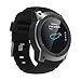Produktbild COLORFUL S958 Bluetooth Smart Watch Fitness Tracker Pulsmesser Sport Uhr Telefon(1.3 Zoll Display,Kartensl) mit Activity Tracker, Anruf und SMS Benachrichtigung Multifunktions Smartwatch für Android und IOS (Schwarz)