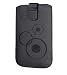 Produktbild Handytasche Circle schwarz passend für "Samsung Galaxy S7" Handy Schutz Hülle Slim Case Cover Etui schwarz mit Klettverschluss