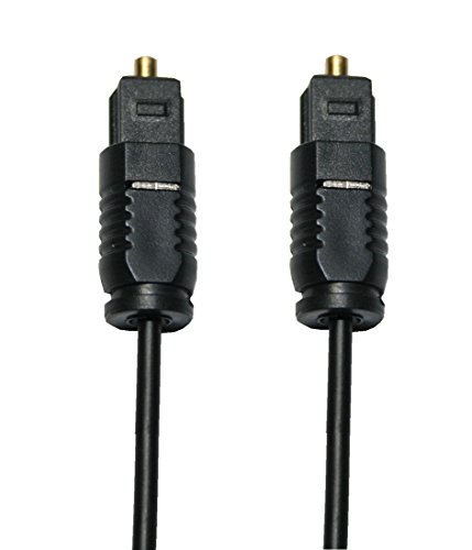 Preisvergleich Produktbild Optisches Audiokabel TOSLINK Stecker-Stecker 2m schwarz (0015)