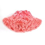 Tortoise & Rabbit Baby Girls' Fluffy Elastic Waist Pettiskirt Tutu Skirt