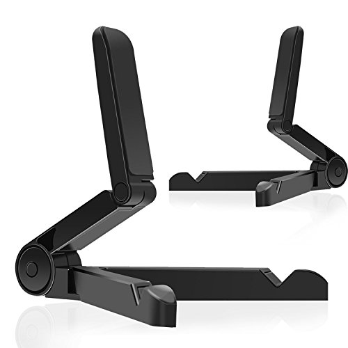 iPad Ständer, tragbar Winkel einstellbar iPad Ständer für Kindle iPhone 6 Plus/6/5/5S/5 C/4/4S Smartphone, iPad Air 2/1, iPad Pro, iPad 4/3/2, iPad Mini 3/2/1, Samsung Galaxy Tab S6 S5 S4 S3 S4 Handy, LG, E-Book, E-Reader, Kindle Fire, Handy, Tablet Ständer (Rose) - 6