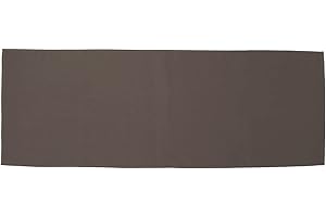 PARAMAISON Runner Tavola Mono, Grigio Tinta Unita, Centrotavola Soggiorno, Cucina, Salotto, Credenza, Ingresso, 140x40 cm