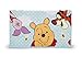 Disney Winnie the Pooh Collapsible Fabric Toy Box (Blue)