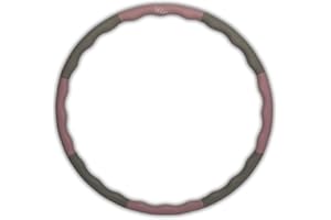 Elli Hoop® - DAS ORIGINAL - Hula Hoop Reifen, Gymnastikreifen zum Abnehmen, Fitness für Anfänger [0,75-2,2 kg]
