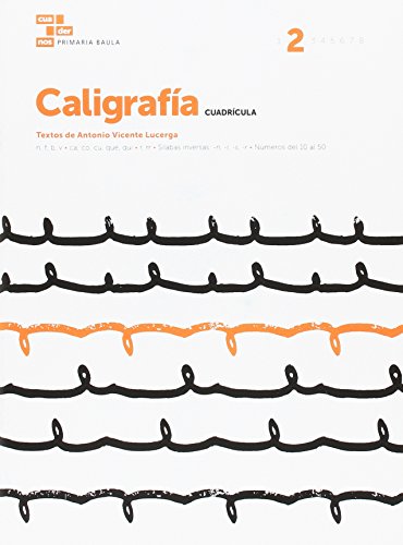Caligrafía Cuadrícula 2 Primaria Baula (Projecte Cuadernos Primaria Baula)
