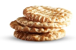 GENERIC Alexakis Greek Pitta Bread - Soft & Fresh Flatbreads | 10-Pack, 20cm for Gyros, Wraps & Souvlaki | Wheat Flour Artisan Pita Breads | Pita for Versatile Family Dinners | Authentic Food from Greece