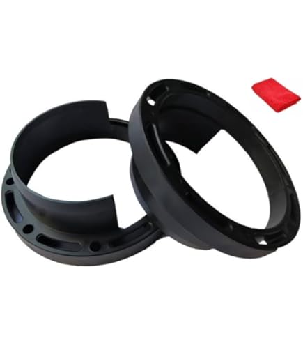 6.5 Inch Speaker Spacers - 2 Pack 0.5 Inch Thick Car Audio Adapter Rings