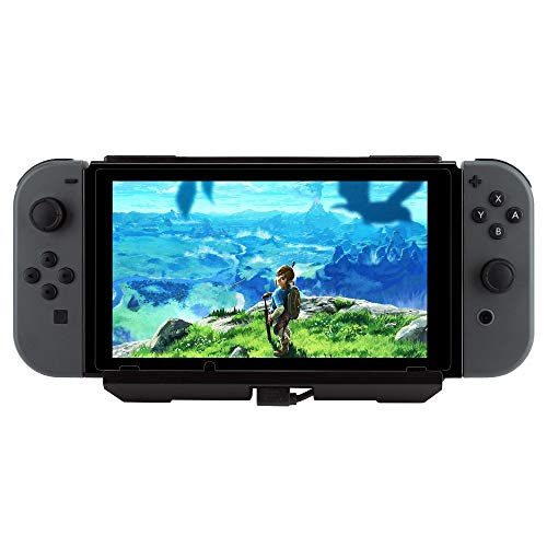 Preisvergleich Produktbild Wetoph Nintendo Switch Akku, GD15 10000mAh Hochleistungs-Ladegerät Ersatzbatterie Tragbar Energiebank Schalter für Nintendo Switch (Schwarz)...