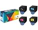 Produktbild Do it Wiser ® Kompatible Canon C-EXV 21 C-EXV21 für IRC2380i IRC2800 IRC2880i IRC3380 IRC3080i IRC3380 IRC3380i IRC3580i IRC3880i | 0452B002AA 0453B002AA 0454B002AA 0455B002AA | 4 Pack