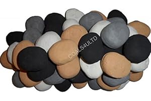 COALS 4 YOU NW LTD 20 Gas fire Ceramic Pebbles Replacements Bio Fuels Ceramic In Coals 4 You Packing